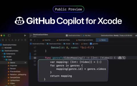 GitHub Copilot 正式登陆 Xcode，开发者获 AI 编程助力