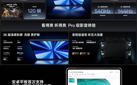 OPPO首款Snapdragon 8 Gen 3平板电脑，OPPO Pad 3 Pro正式发布！