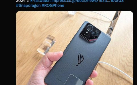 ASUS ROG Phone 9 实机超前曝光！骁龙峰会展示工程机、外观沿用前代设计