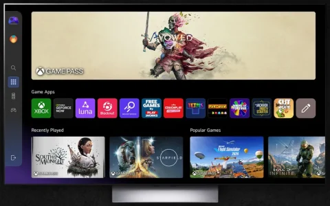 你的电视现在就是 Xbox：LG 显示器现已支持无需主机直接云串流 Game Pass 游戏