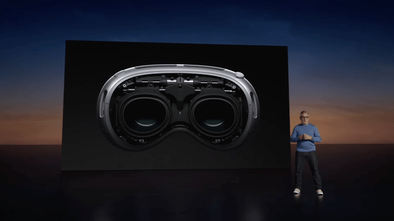 苹果的 Vision Pro 和 visionOS 于 2023 年 6 月 5 日在 WWDC 大会上发布