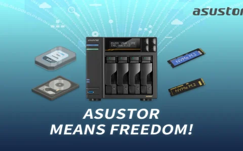 Asustor 以开放和解锁的立场，间接批评了 Synology 的专有硬盘理念