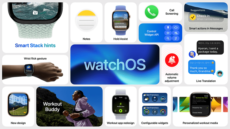 WWDC 25（苹果全球开发者大会2025）上 watchOS 功能展示