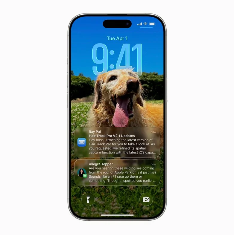iOS 26 中的新锁屏界面