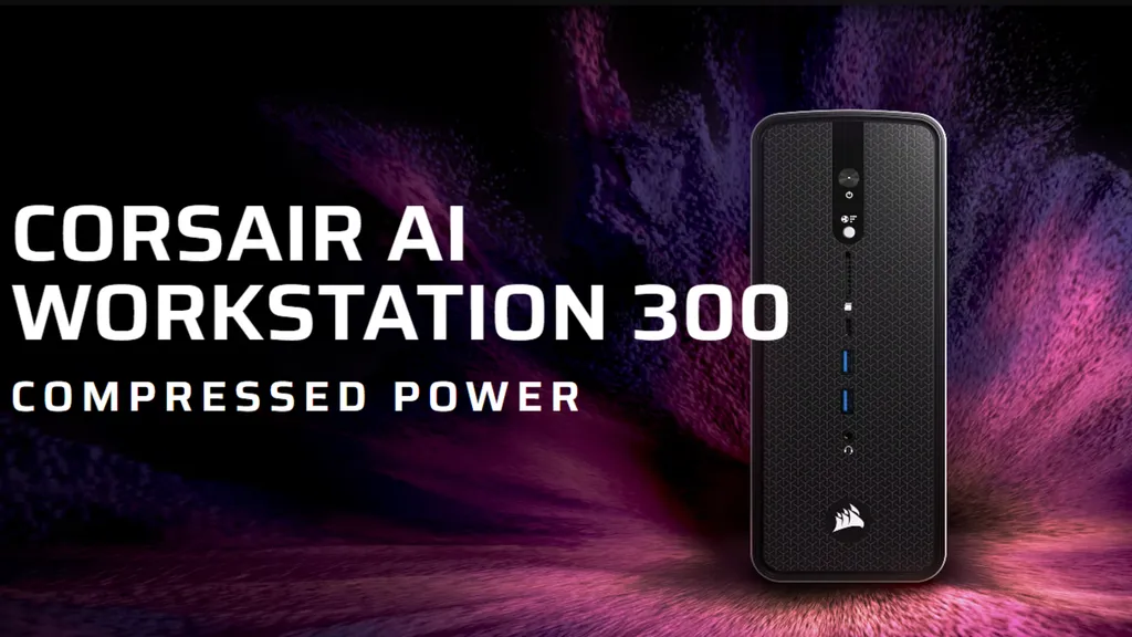 Corsair 的 AI Workstation 300 是搭载 AMD 强大 Ryzen AI Max+ 365 处理器的第 13 款电脑，售价不到 2000 美元