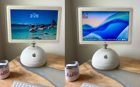 运行在 iMac G4 上的 Liquid Glass 是我未曾意识到却迫切需要的完美融合——现在我怎么也无法停止对它的思考
