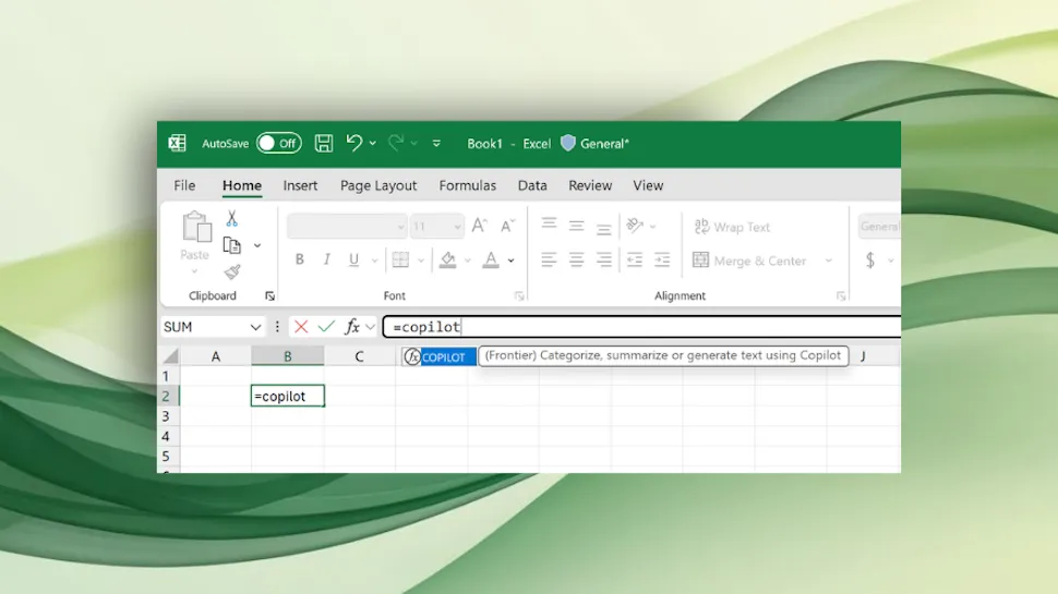 微软将 Copilot 集成到每个 Excel 单元格中