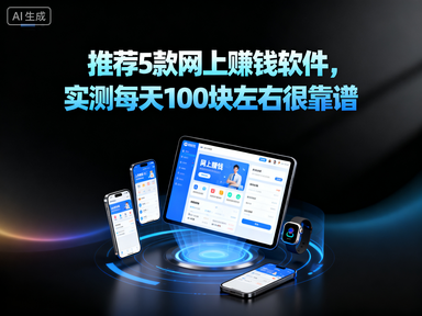 5款稳定靠谱的网上赚钱软件推荐（实测日赚100元左右）