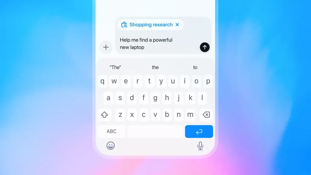 ChatGPT 的全新 Shopping Research（购物研究） 工具为你对比商品——让你无需打开 20 个标签页。