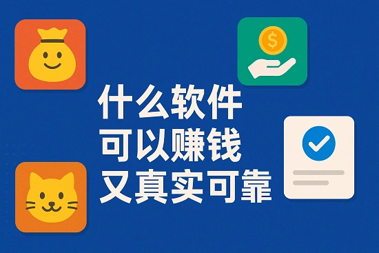 什么软件可以赚钱真实可靠？5款真实可靠可以微信提现的赚钱软件