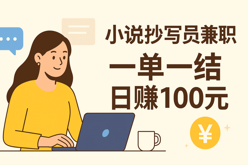 小说抄写员兼职靠谱吗？分享正规靠谱的兼职平台