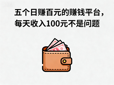 什么软件一天能赚100元？5款日赚百元的赚钱软件