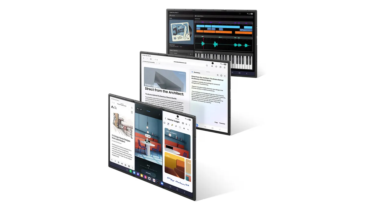 三星发布 Galaxy Z Trifold，这款折叠屏手机名副其实